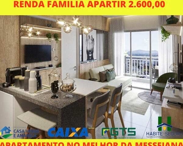 Apartamento para venda com 48 metros quadrados com 2 quartos em Messejana - Fortaleza - CE