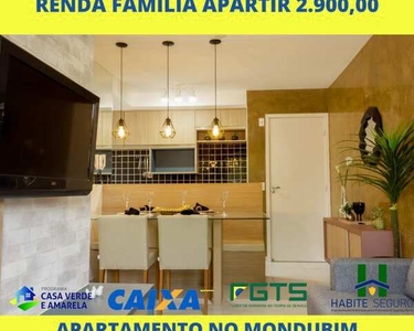 Apartamento para venda tem 52 metros quadrados com 2 quartos em Mondubim - Fortaleza - CE