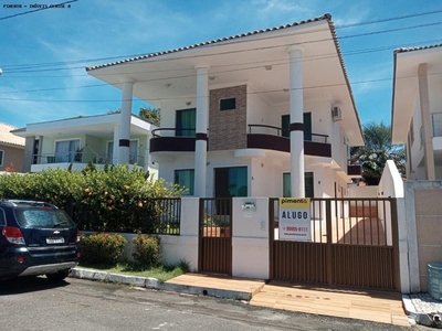 Casa em Condomínio para Locação em Lauro de Freitas, Pitangueiras, 4 dormitórios, 4 suítes
