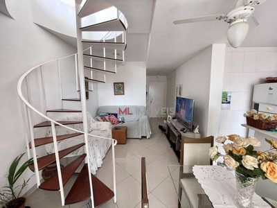 Cobertura com 3 dormitórios à venda, 130 m² por R$ 395.000,00 - Glória - Macaé/RJ