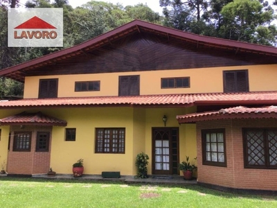 Sobrado 3 dormitórios à venda, 300 m², Barreiro, Santo Antônio do Pinhal/SP, terreno 2160
