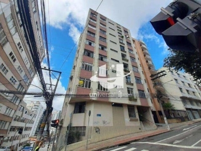 Apartamento com 3 quartos, 45 m² - venda por r$ 310.000 ou aluguel por r$ 1.000/mês - centro - juiz de fora/mg