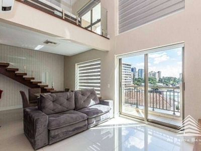 Apartamento para alugar, 73 m² por r$ 6.867,00/mês - batel - curitiba/pr