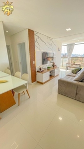 2 quartos de luxo, fachada MEGA imponente, lazer com vista de 360º para toda a Vila Velha!