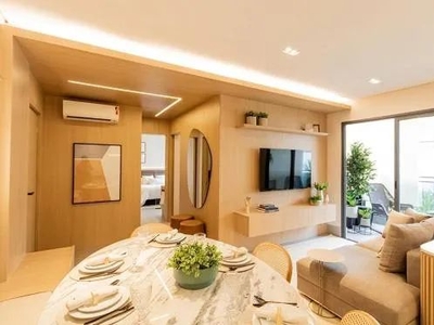 Apartamento a venda com 2 dormitórios, suíte e varanda gourmet - 69m² - Jardim Aquarius