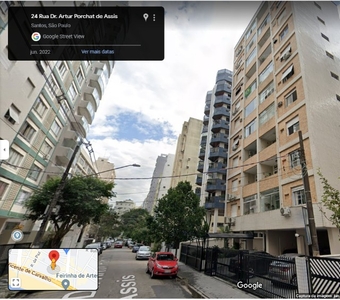 Apartamento com duas suítes e um lavabo, no Boqueirão, Santos, São Paulo