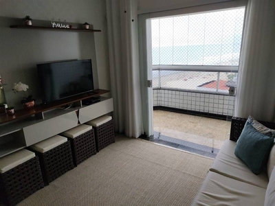 Apartamento em Campo da Aviação, Praia Grande/SP de 105m² 3 quartos à venda por R$ 604.000,00
