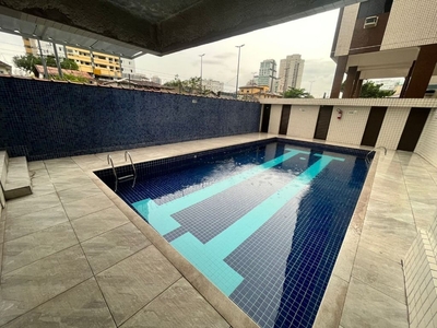 Apartamento em Encruzilhada, Santos/SP de 70m² 2 quartos à venda por R$ 424.000,00