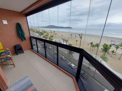 Apartamento em Vila Guilhermina, Praia Grande/SP de 133m² 3 quartos à venda por R$ 769.000,00