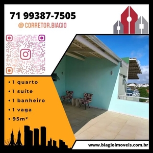 Apartamento para venda com 95 metros quadrados com 1 quarto em Stella Maris - Salvador - B