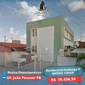 Apto Residencial Kadango 2Qts, 1 suíte 45,88m² João Pessoa - Paraíba