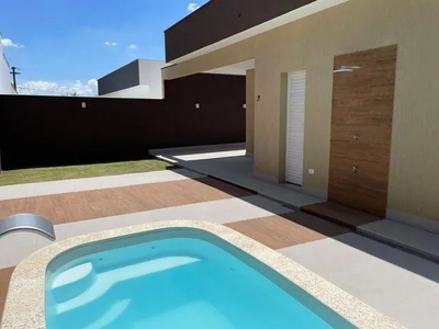 Casa alto padrão com piscina, com 3 dormitórios, 150 m² - venda por R$ 1.010.000 ou alugue