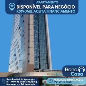 Flat para venda tem 30 metros quadrados com 1 quarto em Adrianópolis - Manaus - AM