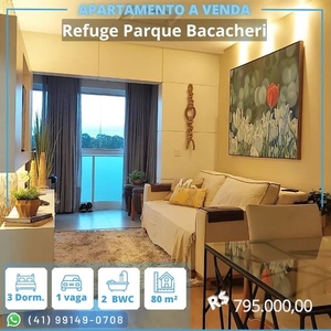 Refuge Parque Bacacheri - Apartamento Semi Mobiliado 3 Quartos 1 Suíte 1 Vagas