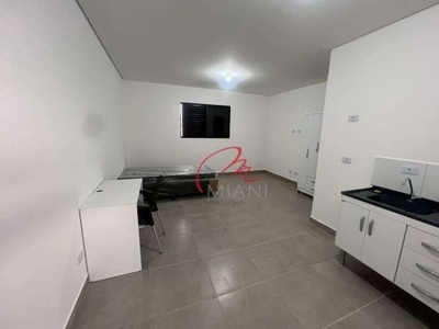 Kitnet com 1 dormitório para alugar, 23 m² por r$ 1.500/mês - jardim ester yolanda - butantã