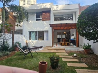 Linda casa em condominio fechado à venda em brooklin - sp.