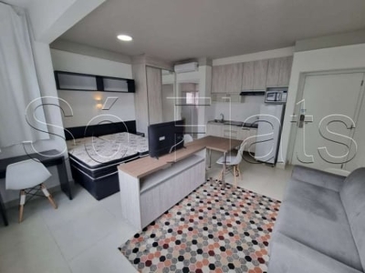 Apartamento novo tipo studio disponível para locação na rua augusta.