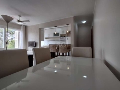 Apartamento totalmente mobiliado a venda no bairro menino deus por r$299.000