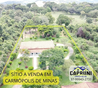 Chácara em Povoado Japão Grande, Carmópolis De Minas/MG de 280m² 4 quartos à venda por R$ 449.000,00