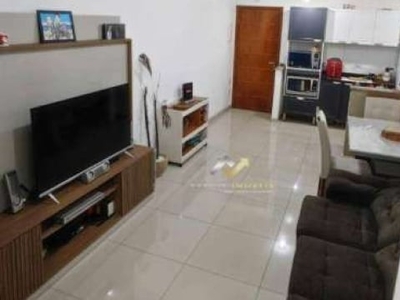 Cobertura com 2 dormitórios, 110 m² - venda por r$ 520.000,00 ou aluguel por r$ 2.705,00/mês - vila assunção - santo andré/sp