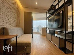 Apartamento à venda em Pinheiros com 35 m², 1 quarto, 1 suíte, 1 vaga