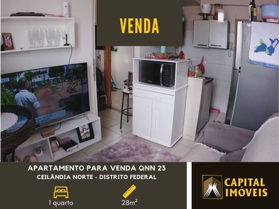 Apartamento à venda com 1 quarto em Ceilandia Norte, Ceilândia