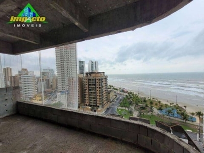 Apartamento com 2 dormitórios à venda, 75 m² por r$ 546.000,00 - caiçara - praia grande/sp