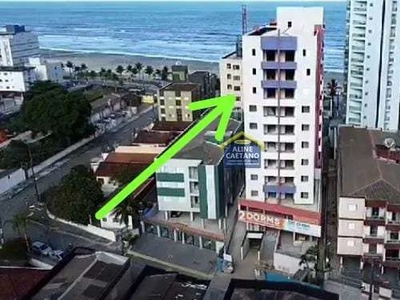 Apartamento com 2 dorms, Caicara, Praia Grande - R$ 496 mil, Cod: ACT2549