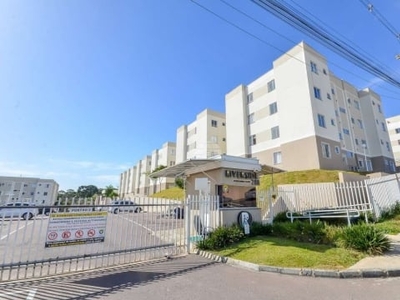 Apartamento com 2 quartos à venda na travessa schultz, 288, cachoeira, almirante tamandaré, 42 m2 por r$ 165.000