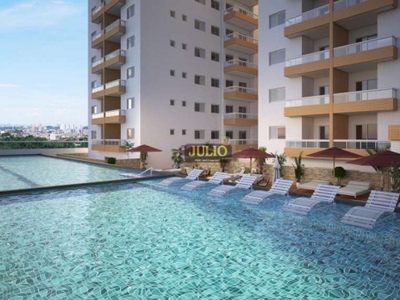 Apartamento com 2 quartos à venda no boqueirão, praia grande , 60 m2 por r$ 388.000