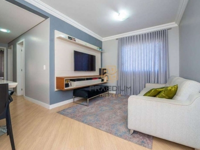Apartamento com 3 dormitórios à venda, 65 m² por r$ 359.990,00 - uberaba - curitiba/pr