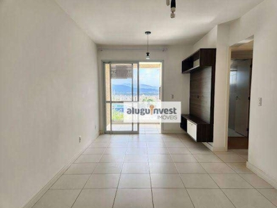 Apartamento para alugar, 80 m² por r$ 2.928,00/mês - praia comprida - são josé/sc