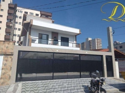 Casa à venda, 94 m² por r$ 380.000,00 - aviação - praia grande/sp