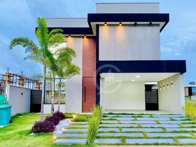Casa com 4 dormitórios à venda, 257 m² por r$ 1.450.000,00 - cidade alpha - eusébio/ce