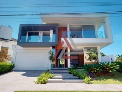 Casa com 4 dormitórios à venda, 349 m² por r$ 6.800.000,00 - jurerê internacional - florianópolis/sc