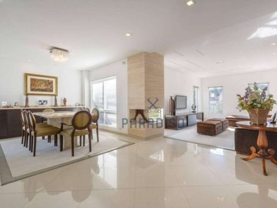 Casa com 4 dormitórios à venda, 484 m² por r$ 3.900.000,00 - campo comprido - curitiba/pr