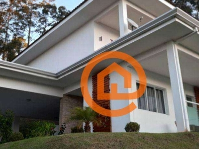 Casa com 5 dormitórios, 500 m² - venda por r$ 2.530.000,00 ou aluguel por r$ 10.958,00/mês - serra dos lagos - cajamar/sp