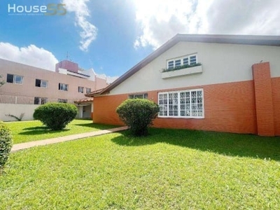 Casa com 6 dormitórios para alugar, 500 m² por r$ 7.774,10/mês - santa quitéria - curitiba/pr