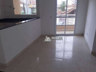 Casa de 3 dormitórios à venda, 70 m² por r$ 312.287 - nova mirim - praia grande/sp