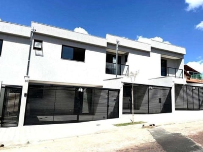 Casa duplex à venda, 3 quartos, 1 suíte, 2 vagas, planalto - belo horizonte/mg