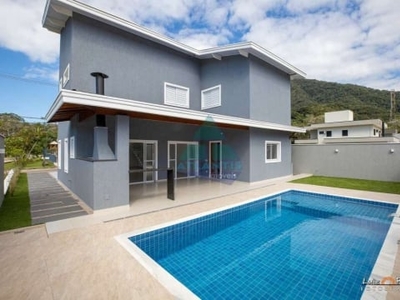 Casa em condomínio fechado com 5 quartos à venda na praia da lagoinha, ubatuba , 210 m2 por r$ 1.750.000