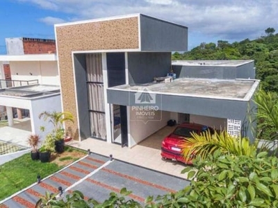 Casa para venda tem 297 metros quadrados com 3 quartos em alphaville (abrantes) - camaçari - bahia