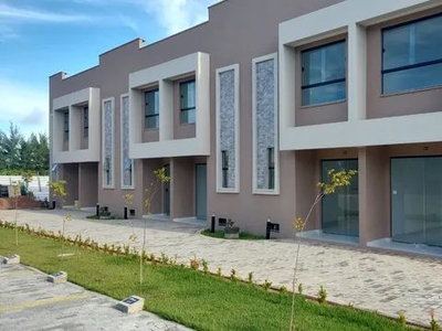 Casas Duplex Prontas em Condomínio Fechado em Parnamirim - Duas Suítes - 70m²