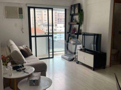 Flat à venda, 66 m² por r$ 1.050.000,00 - copacabana - rio de janeiro/rj