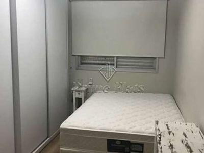 Flat disponível para locação no condomínio moema top life com 35m², 1 dormitório e 1 vaga de garagem