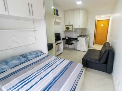 Flat no new studio em pinheiros disponível locação com 27m² e 1 dorm