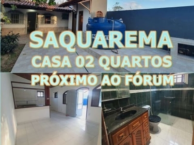 Selano aluga r$1.800,00 - casa linear com 2 quartos, saquarema, campo aviação, próximo ao fórum e prefeitura e da lagoa. travessa goias