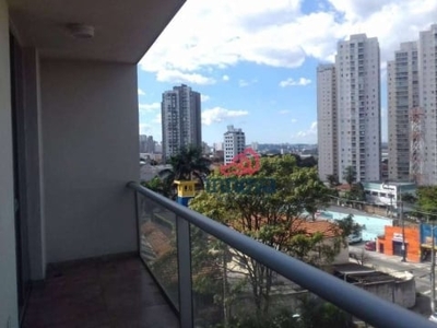 Studio residencial para locação, vila augusta, guarulhos - st0001.