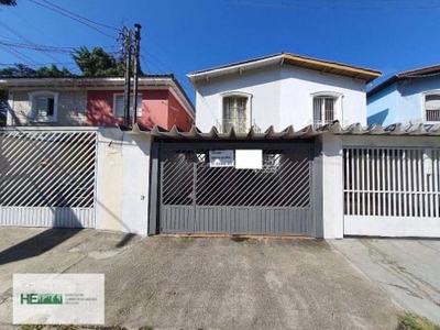 (venda e locação) casa com 3 dormitórios, 90 m² - república do iraque - campo belo