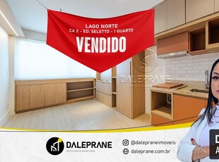 Apartamento à venda com 1 quarto no Lago Norte, Brasília